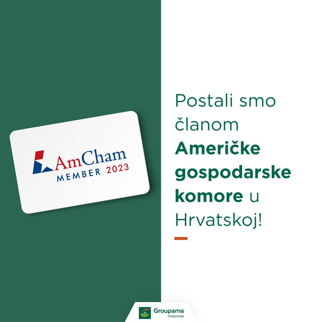 Postali smo članom Američke gospodarske komore u Hrvatskoj